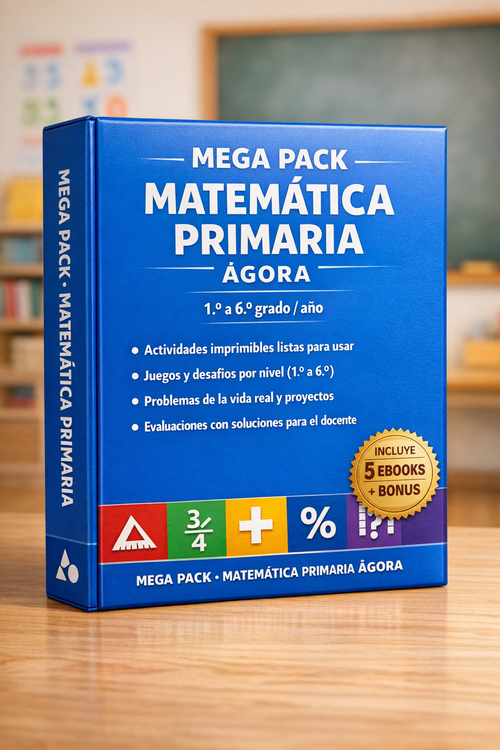 Mega Pack Matemática Primaria (1° a 7°)