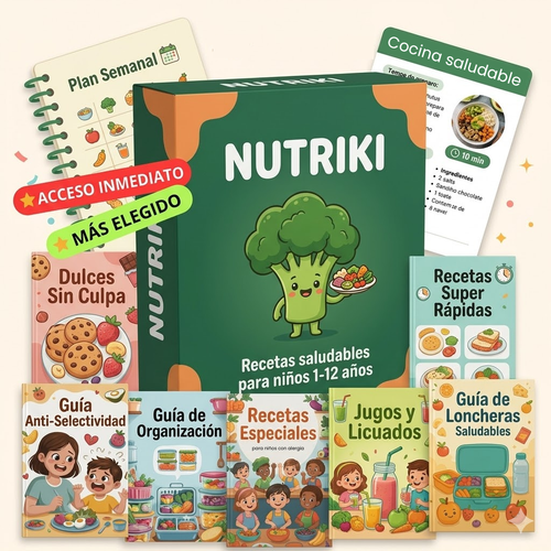 Nutriki — +200 Recetas Saludables para Niños